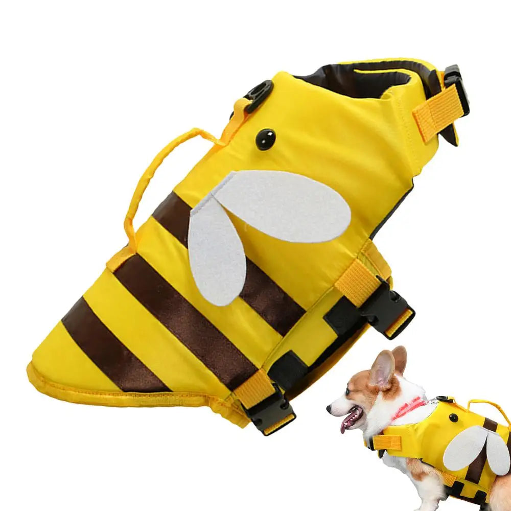 Ripstop Dog Life Vest With Adjustable Straps Quick Release