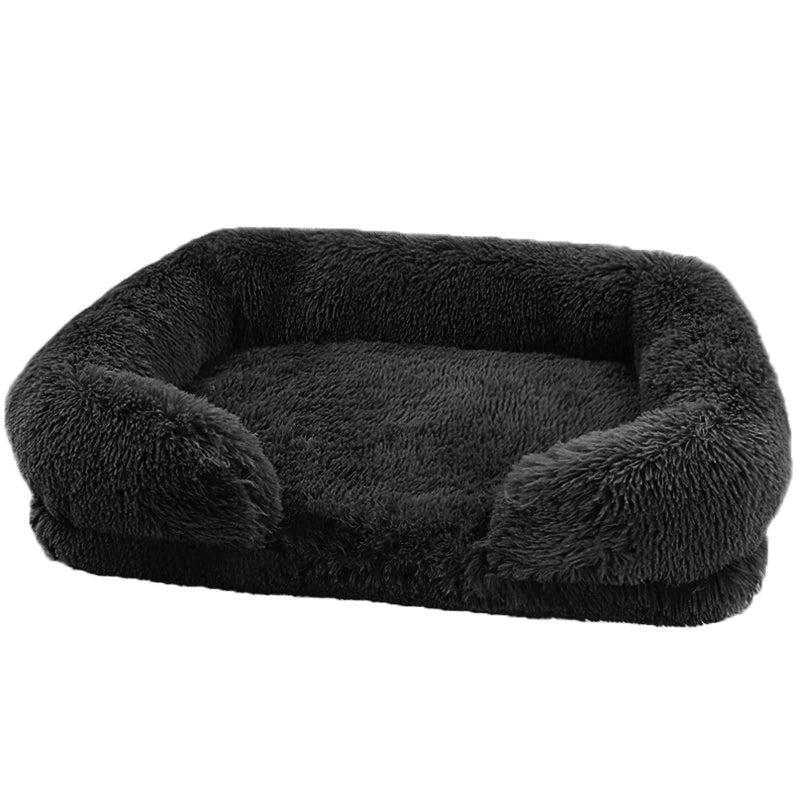 Thickened Orthopedic Dog Bed With Plush Egg Sponge Washable Cover