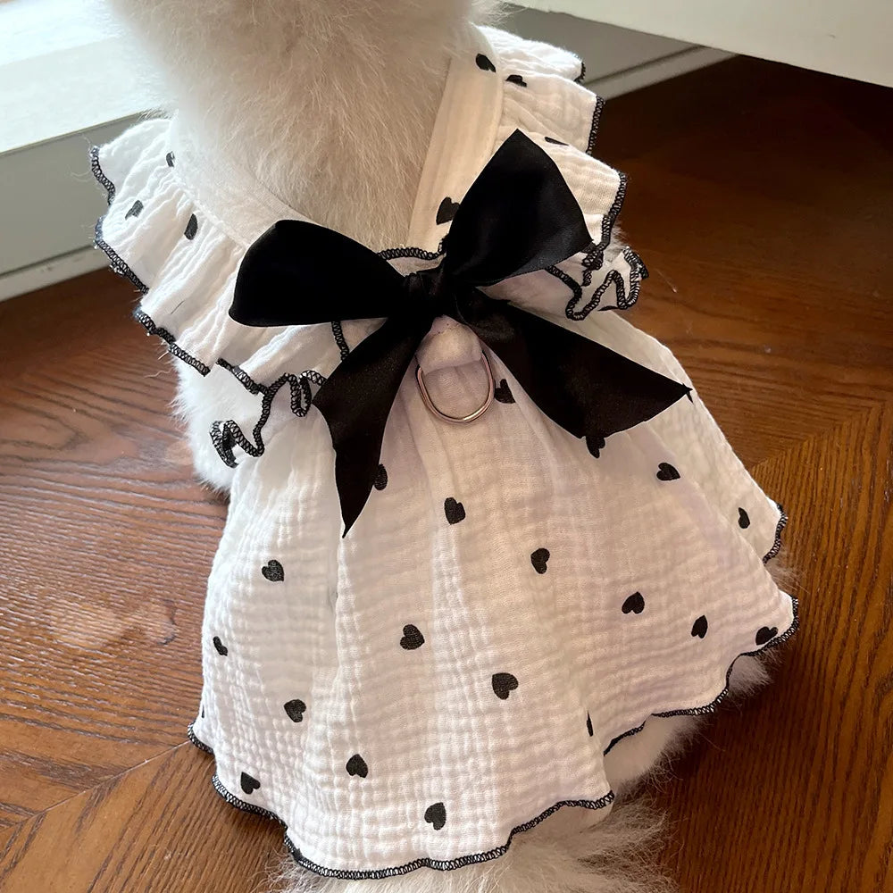 Pet Dresses for Dogs and Cats Spring Summer All Cotton