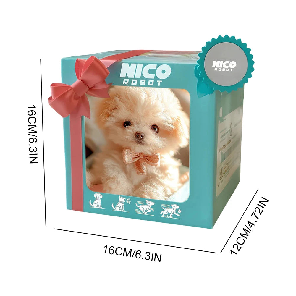 Electronic Robot Dog Interactive Plush Puppy Toy For Girls Boys