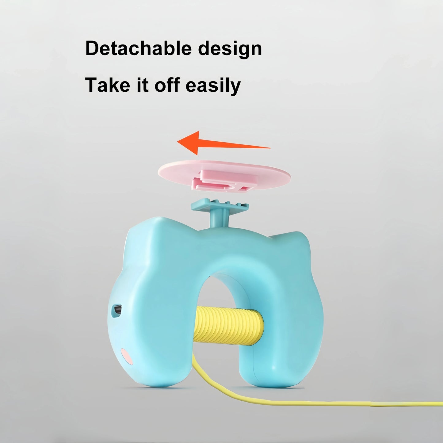 Electric Cat Toy With Ropes Auto Swing Feather Teaser