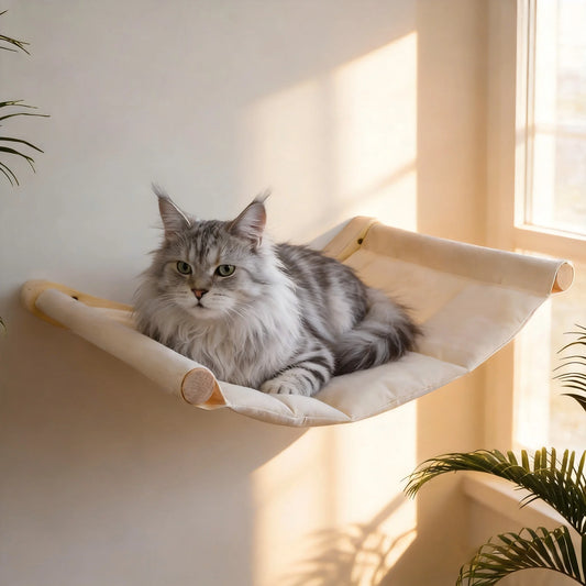 CWV Wall Mounted Cat Hammock Set and Climbing Shelves