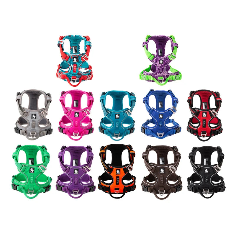 Truelove Reflective No Pull Dog Harness for Walking and Travel