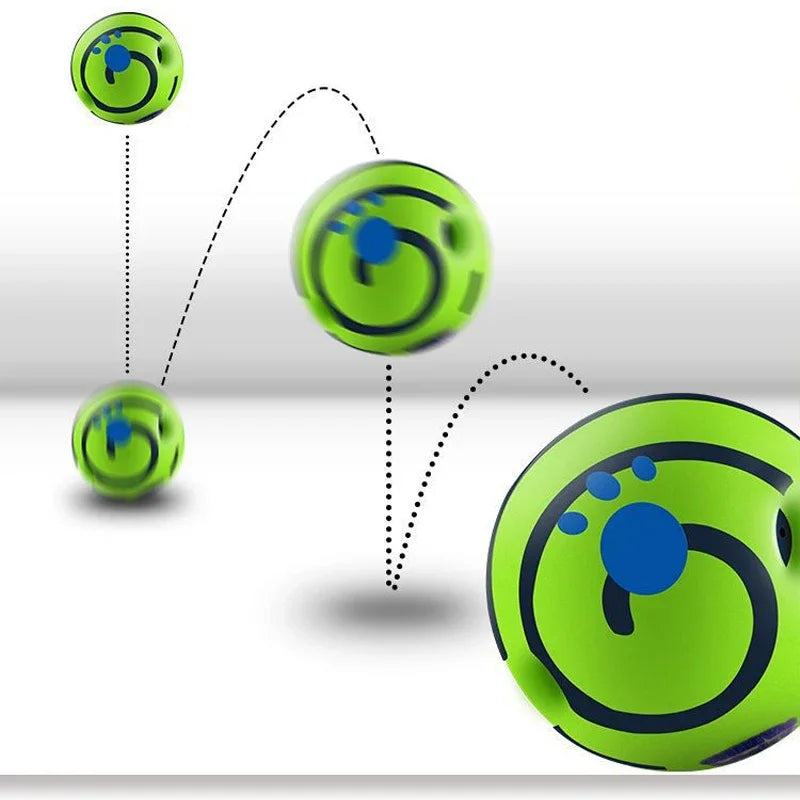 YTYIN Dog Toy Wobble Wag Giggle Ball For Attention