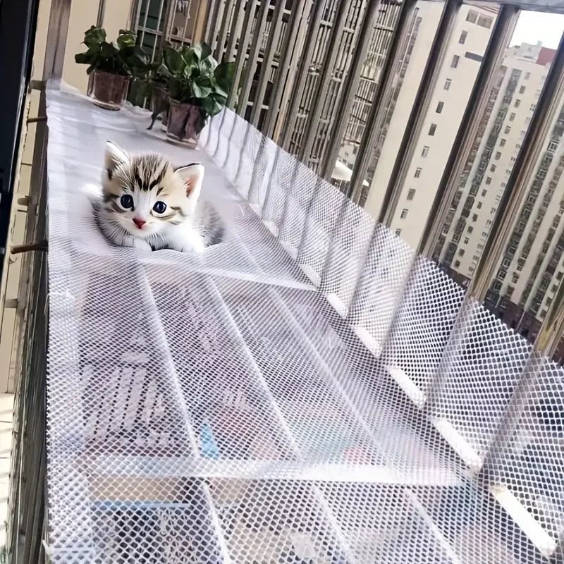 Plastic Cat Balcony Safety Net Guardrail For Pet Protection