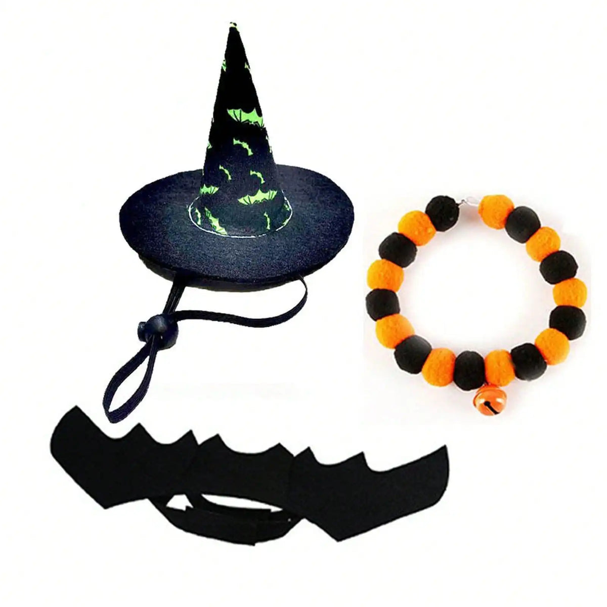 Halloween Pet Costume And Accessory Set For Playful Transformations
