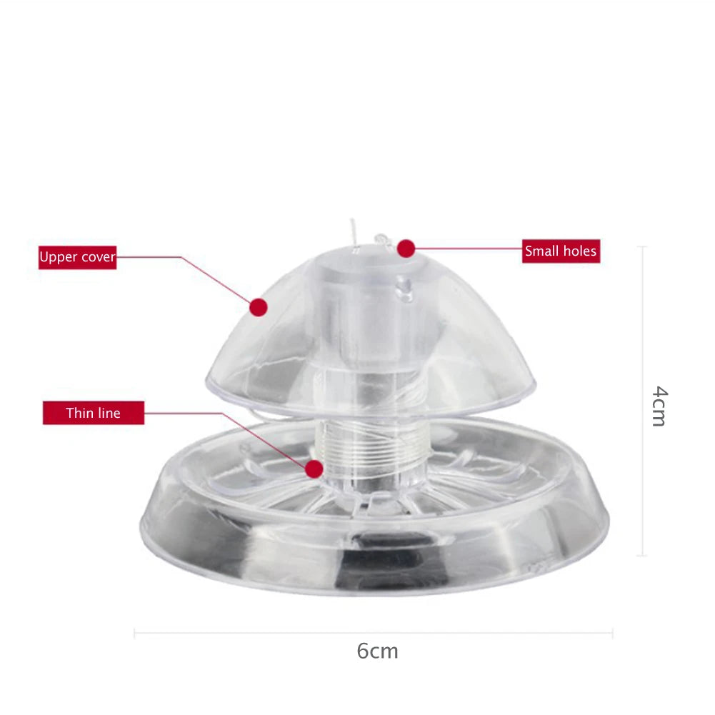 Clear Snail Trap for Aquarium Fish Tank Snail Catcher Tool