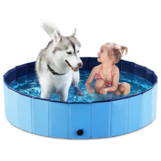 Portable Dog Pool Bath Tub For Large Dogs Outdoor Use