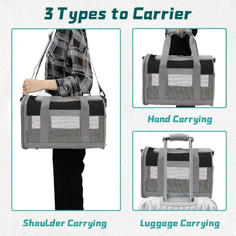 Bunny Travel Carrier For Pets Breathable Portable Bag