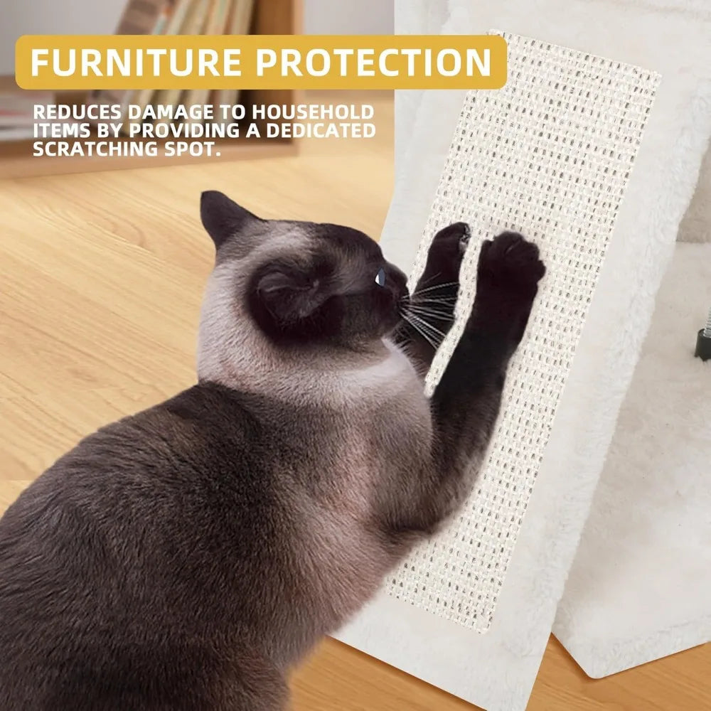 NBVCX Cat Tower With Condo And Scratching Posts Small Spaces