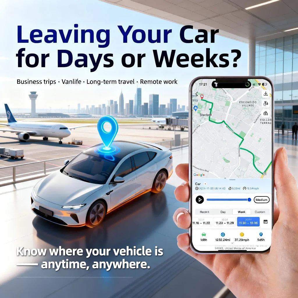 Wanwaytech Wireless Car GPS Tracker RealTime Vehicle Tracking