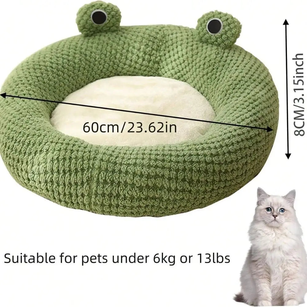 Breathable Plush Dog Bed Open Design Cozy Premium Pet Nest