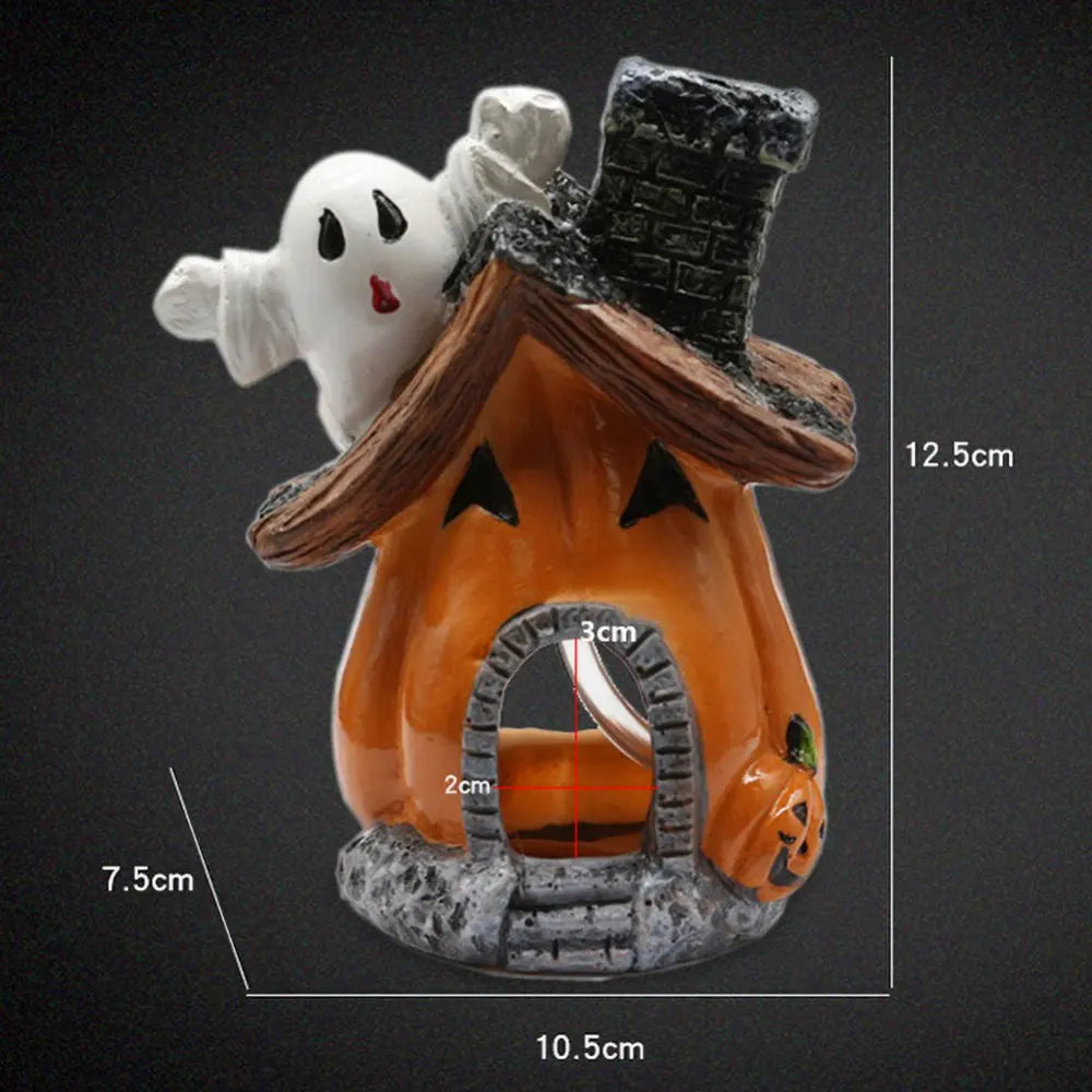 Halloween Pumpkin Aquarium Ornament For Fish Tank Decor