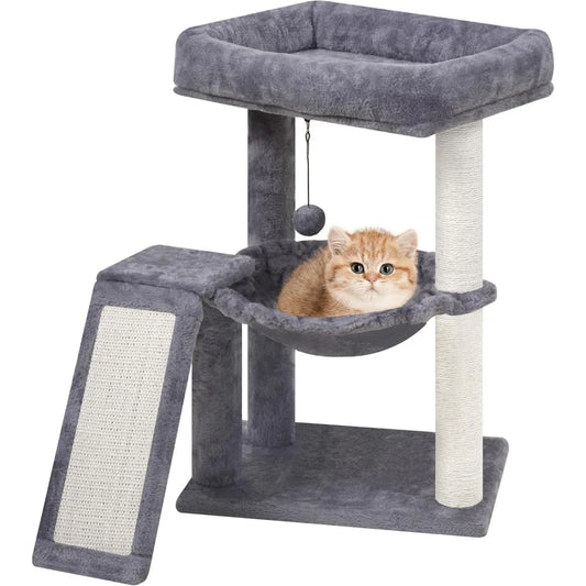 NBVCX Cat Tree Tower With Scratching Posts and Hammock