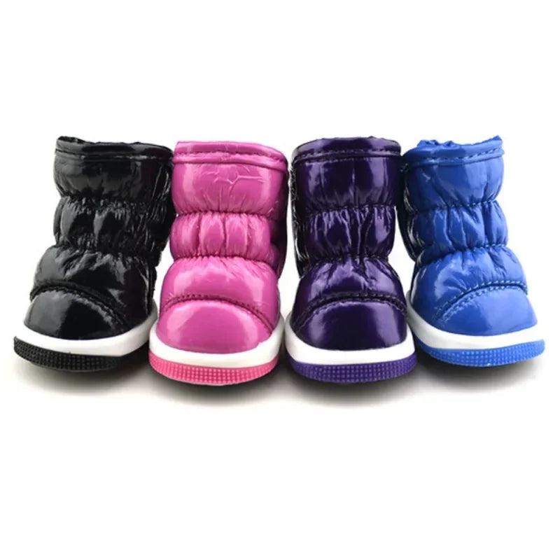 Pet Shoes Waterproof Winter Boots For Small Medium Dogs