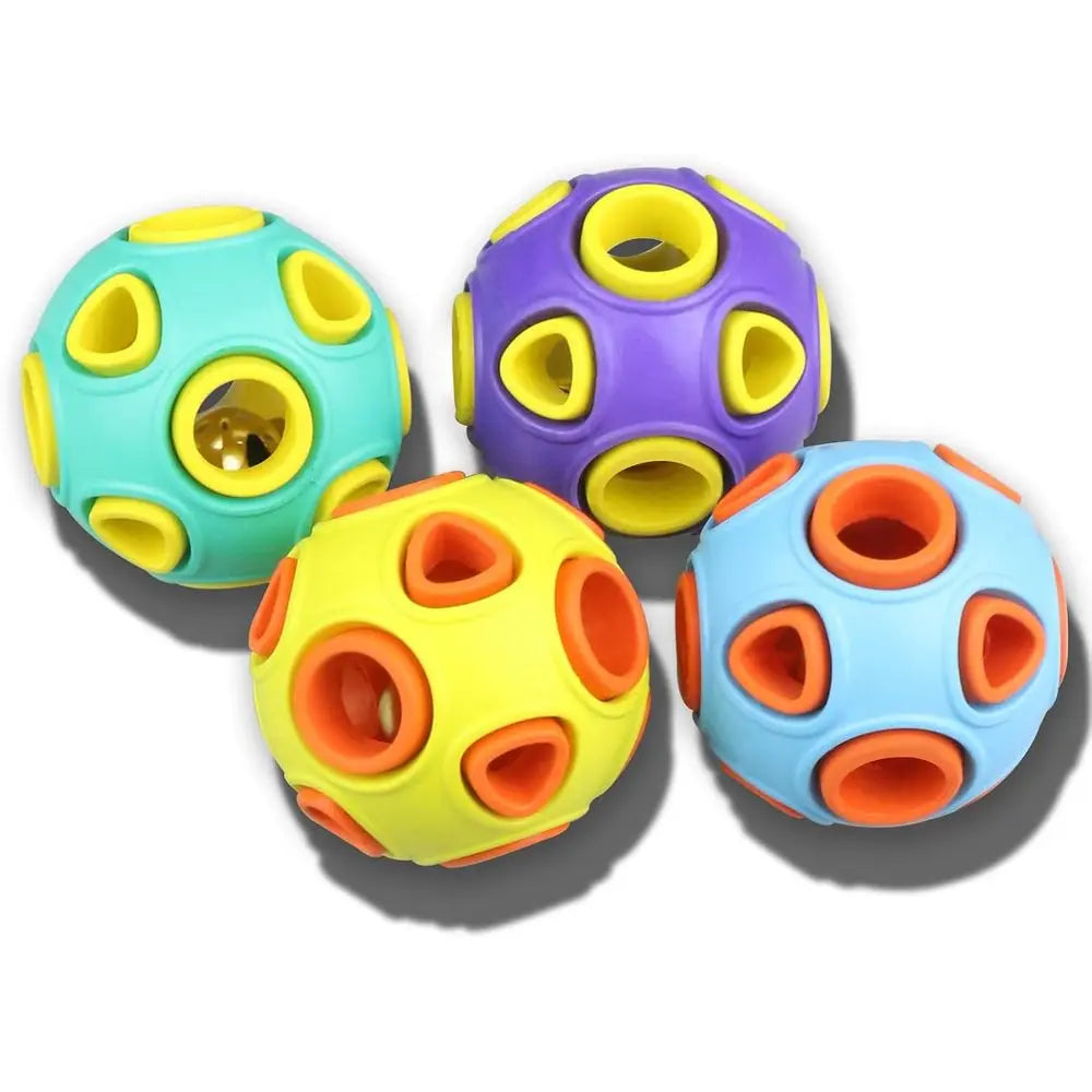 Premium Bouncy Rubber Ball With Internal Jingle Sound For Dogs