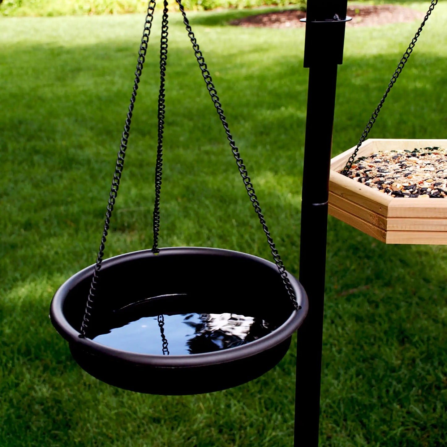 Cedar 2 In 1 Wild Bird Bath And Feeder AccessoryKit