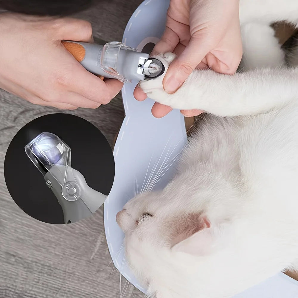 Pet Nail Clipper And Trimmer With Built In LED Light