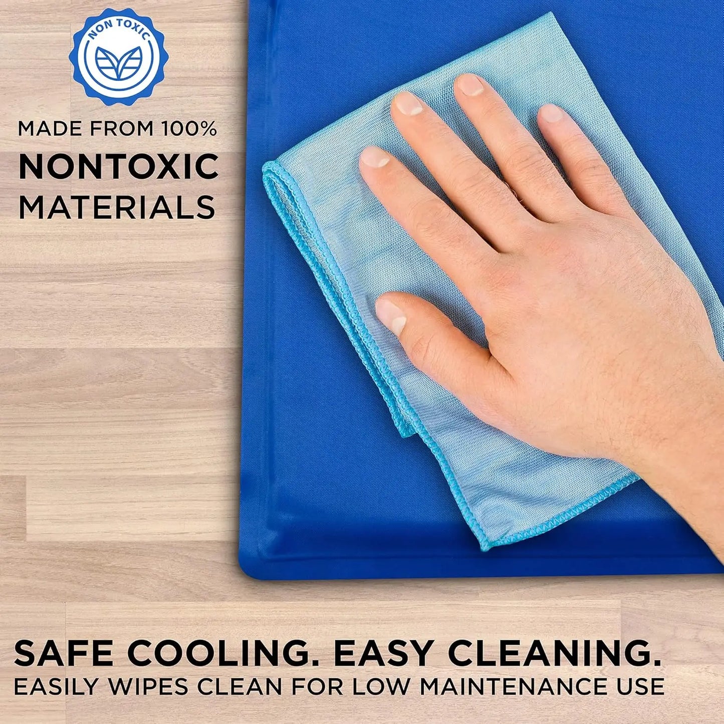 Self Cooling Pet Mat Gel-Infused Pad For Dogs In Kennels