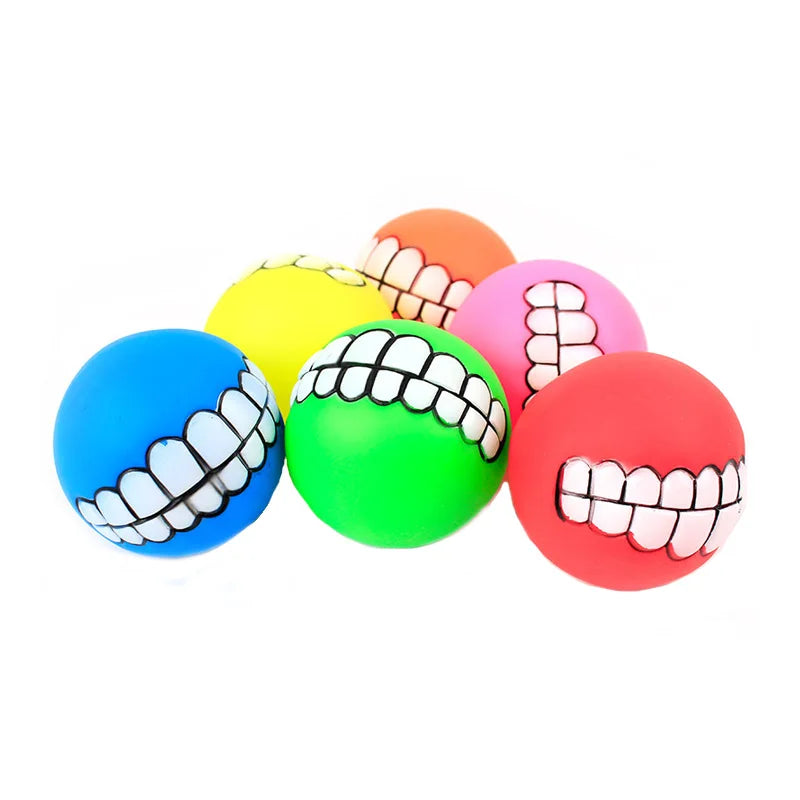 Rubber Squeaky Dog Chew Toy for Small Puppies and Pets