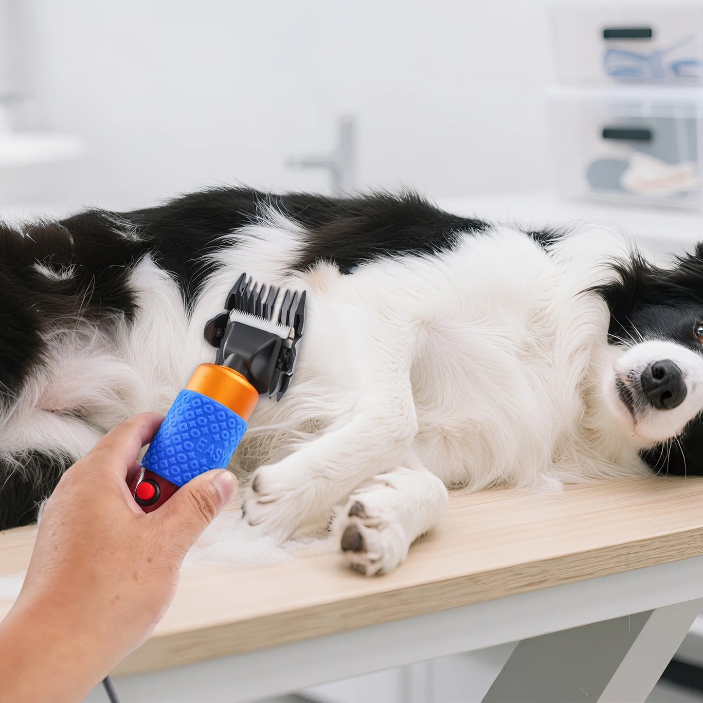 36W Professional Dog Clipper Cat Hair Trimmer Adjustable Comb Kit