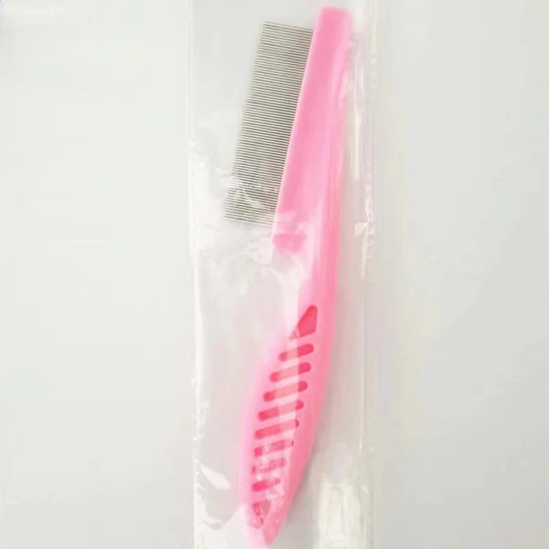 Stainless Steel Pet Hair Shedding With Flea Grooming Comb