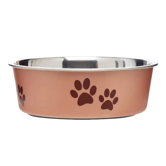 Stainless Steel Slow Feeder Dog Bowl Helps Prevent Bloat