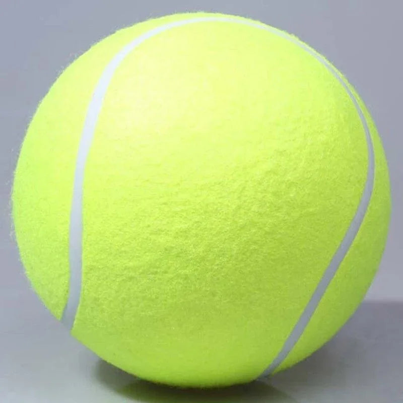 Shunmaii Giant Tennis Ball Dog Chew Toy For Outdoor Play