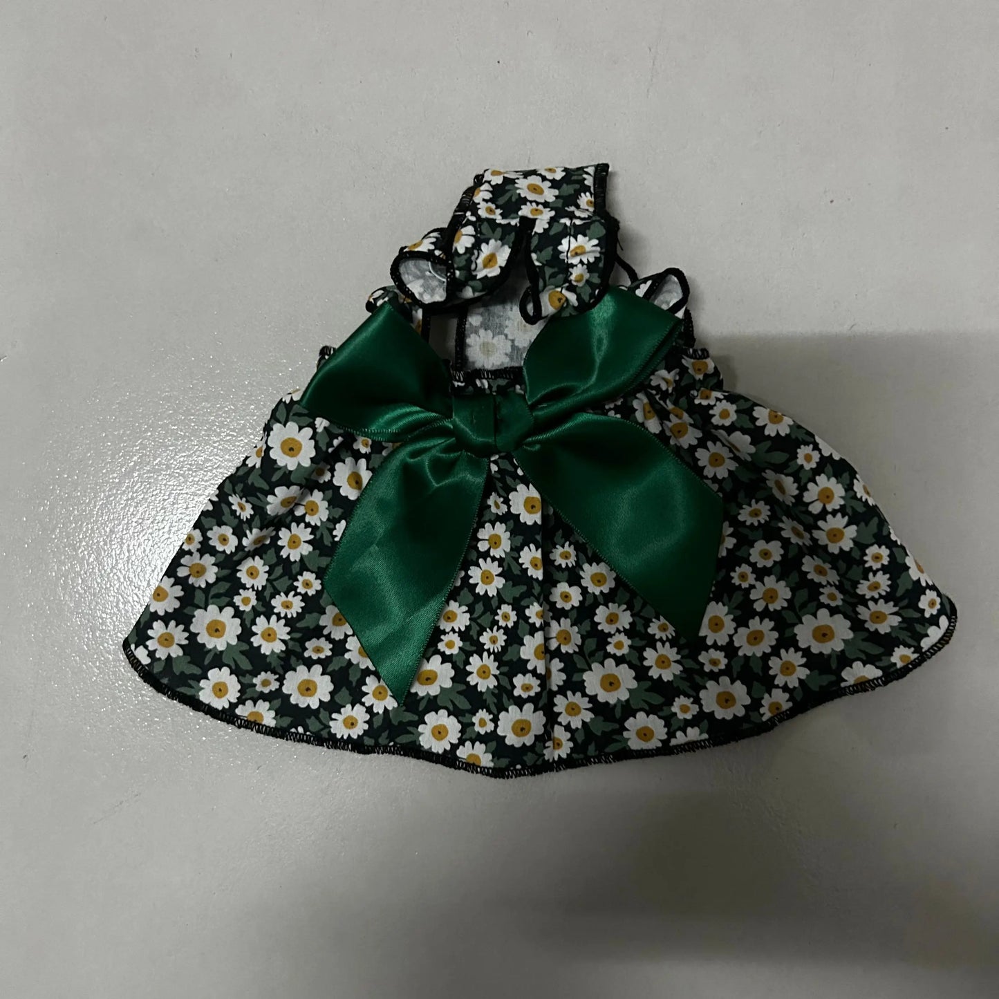 Cat Dog Sleeveless Flower Dress Princess Style Summer Outfit