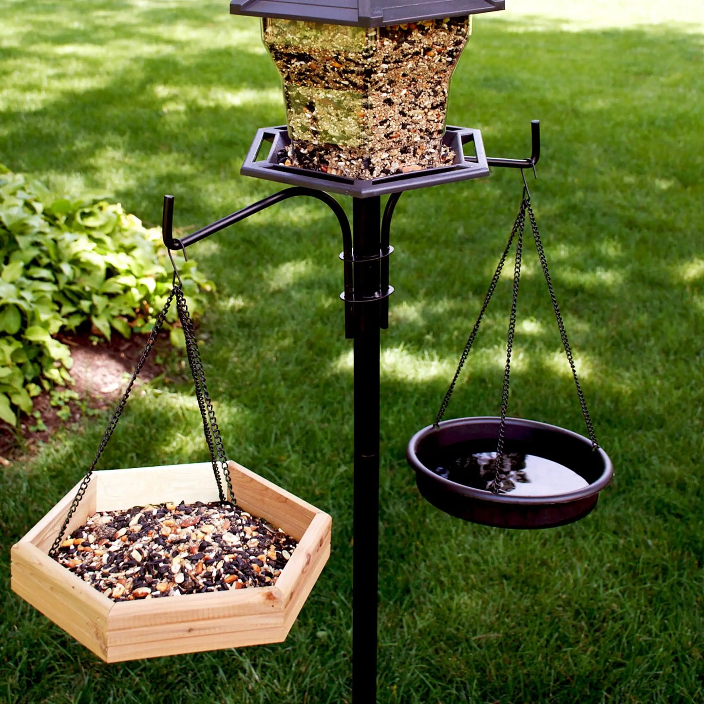 Cedar 2 In 1 Wild Bird Bath And Feeder AccessoryKit