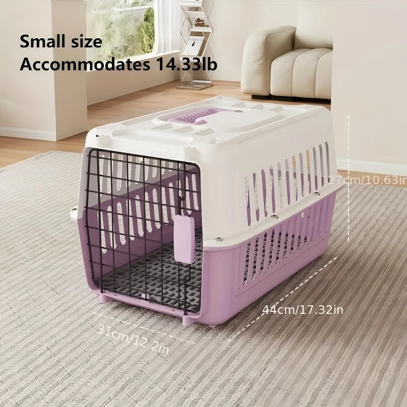 Airline Portable Pet Carrier For Cats And Small Dogs