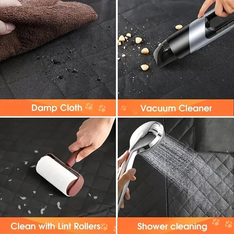 Universal Dog Car Seat Cover Waterproof Hammock Nonslip