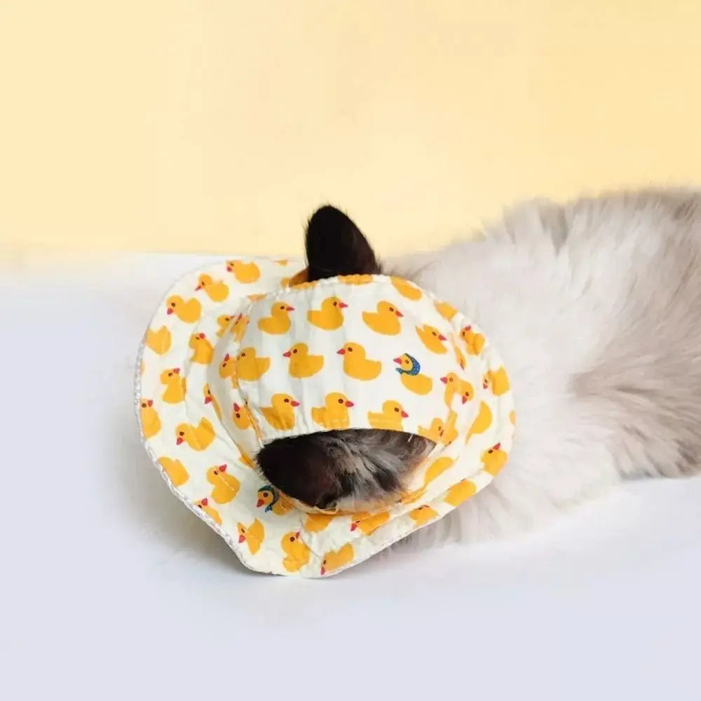 Adjustable Breathable Pet Sun Hat For Cats And Dogs
