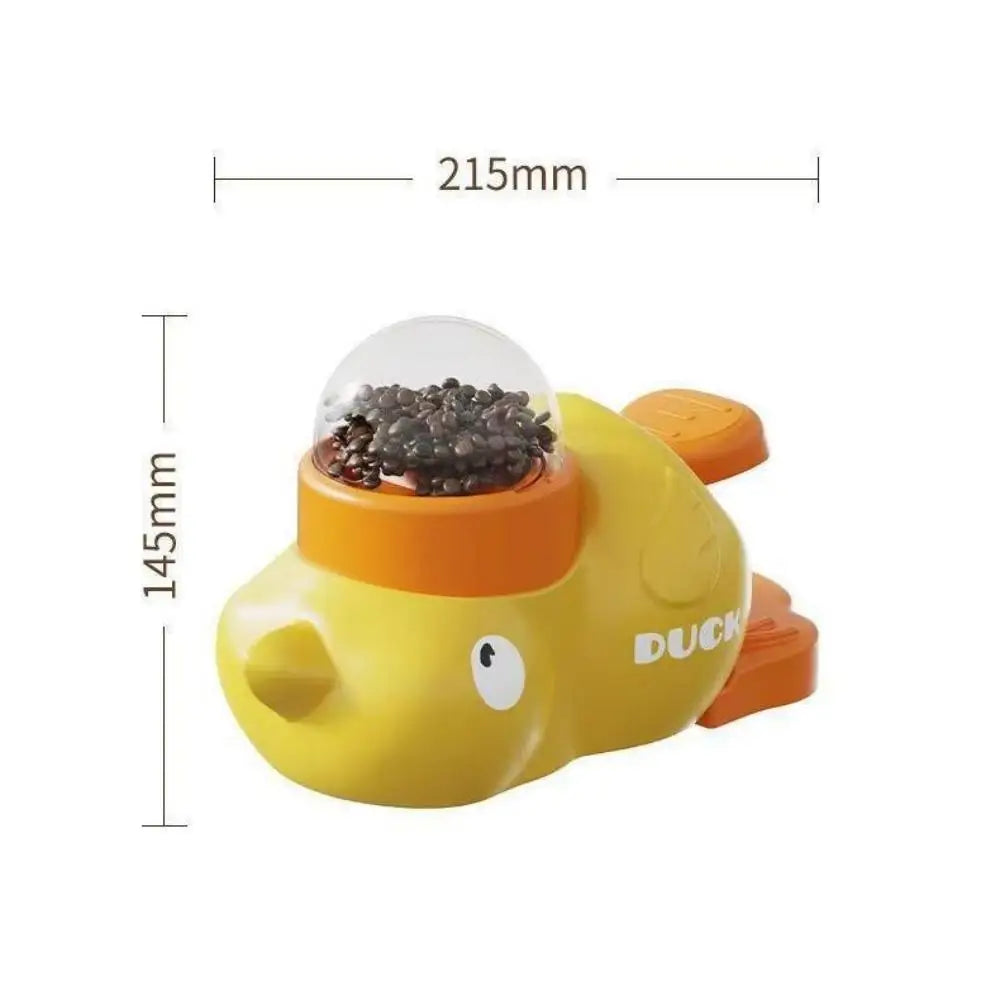 Dog Puzzle Feeder Duck Shaped Interactive Treat Dispenser