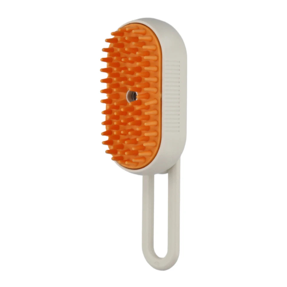 Electric Pet Steam Brush 3 In 1 Hair Removal Comb