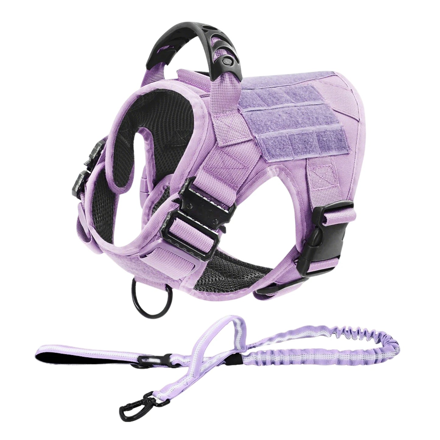 PETRAVEL Military Camouflage Dog Harness For All Dogs