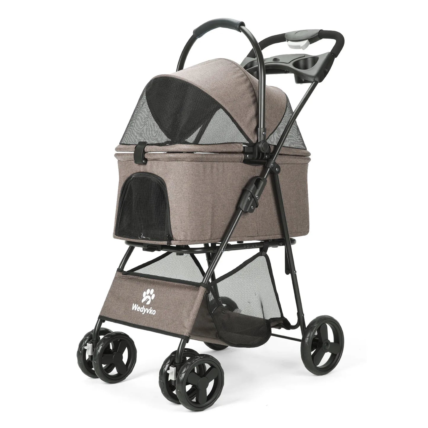 3 In 1 Pet Stroller All Terrain With Removable Carrier