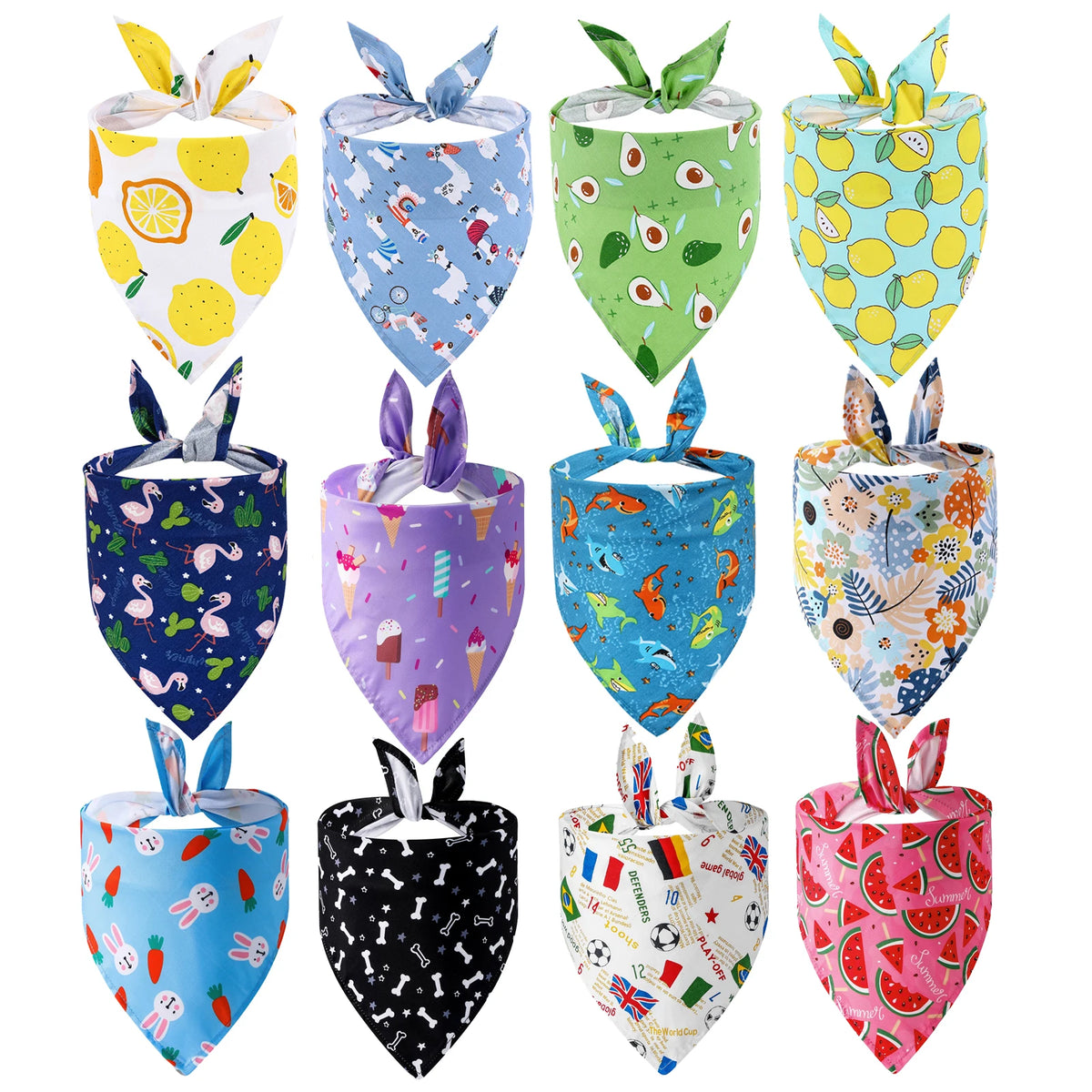 Quality Washable Adjustable Dog Bandana Scarf For Pets