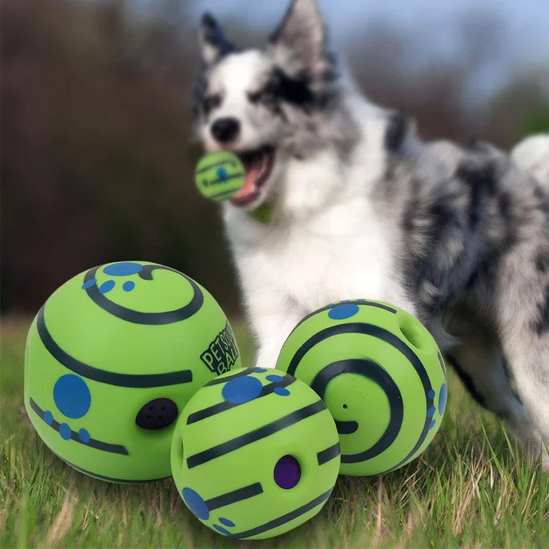 YTYIN Dog Toy Wobble Wag Giggle Ball For Attention