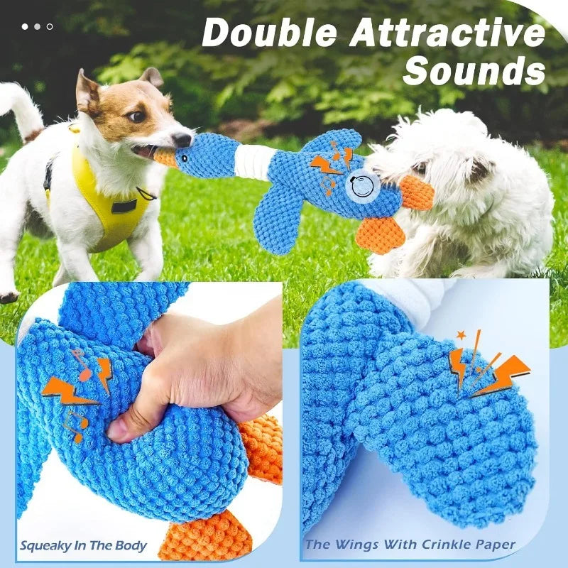Indestructible Cat And Dog Toys For Aggressive Chewers Plush