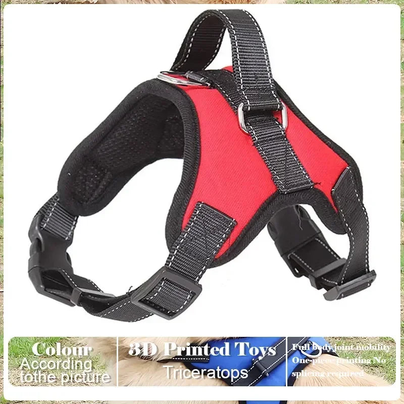 NONECN Dog Harness Leash Set No Pull Easy Control Handle