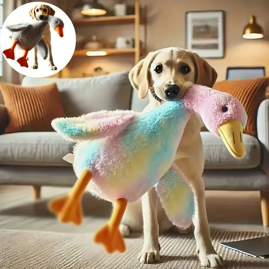 Soft Duck Plush Toy For Pets Anxiety Relief For Cats And Dogs