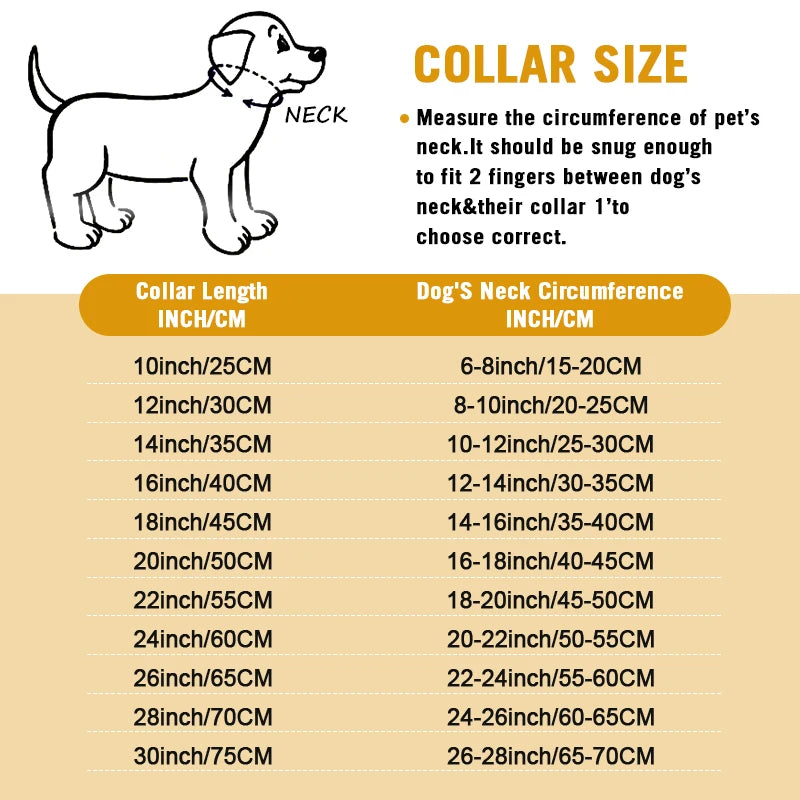 Stainless Steel Chain Collar for Dogs Cuban Link Training
