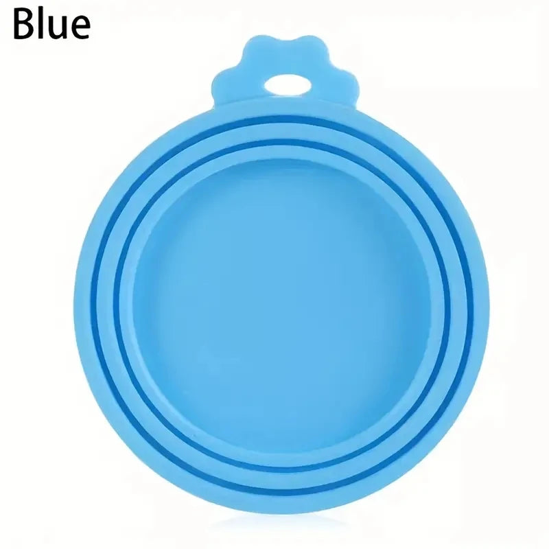 Reusable Silicone Pet Can Lid Bpa Free Preserves Freshness