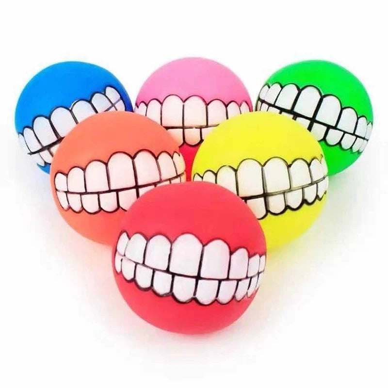 Rubber Squeaky Dog Chew Toy for Small Puppies and Pets