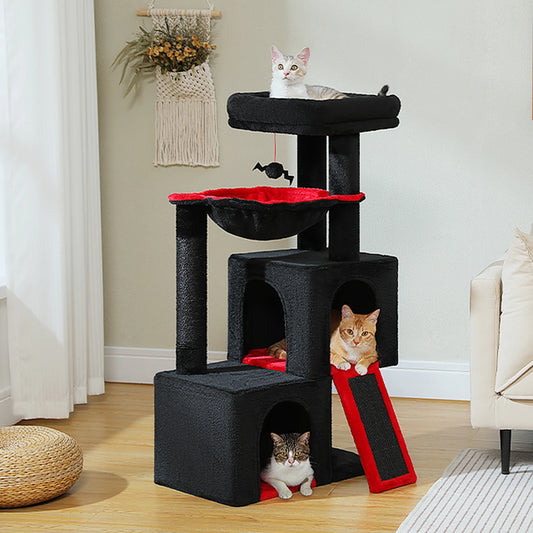 PAWZ Road Large Cat Tree Multi Level Tower With Condos