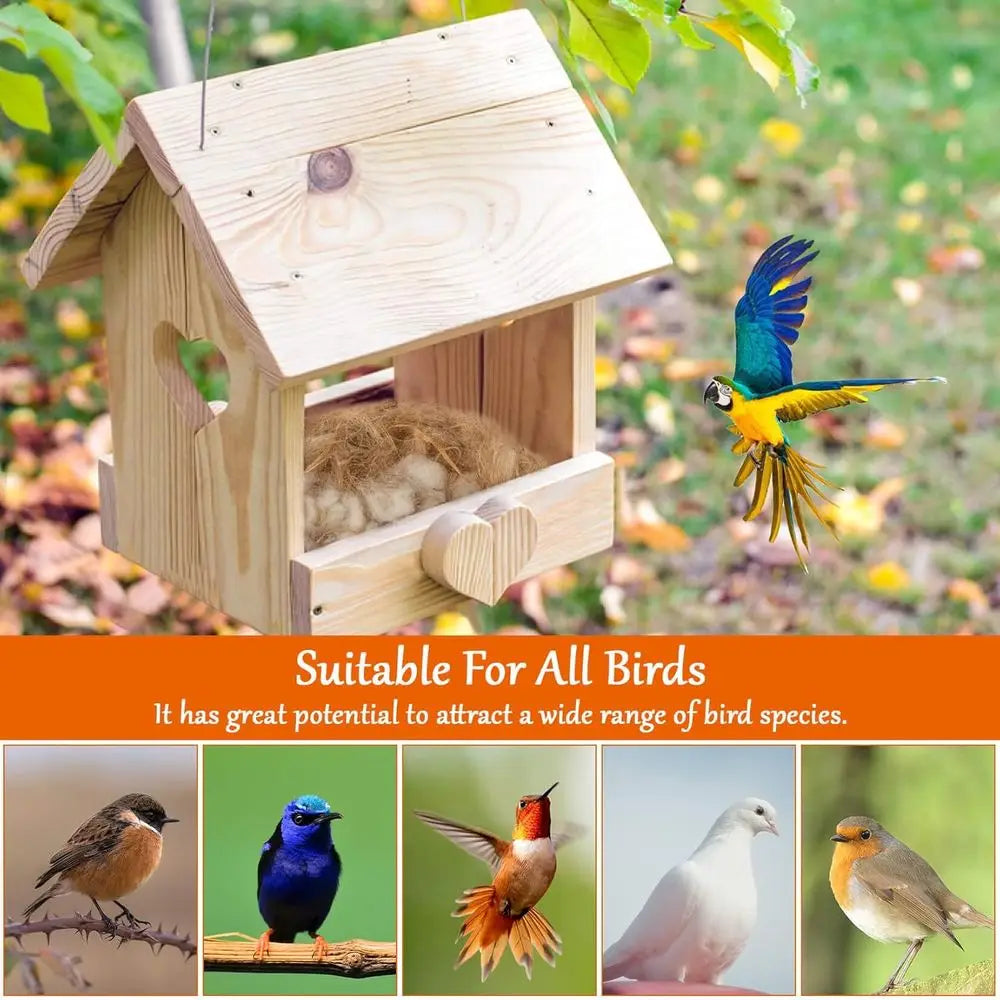 Two Pack Bird Nesting Material For Mixed Bird Nests