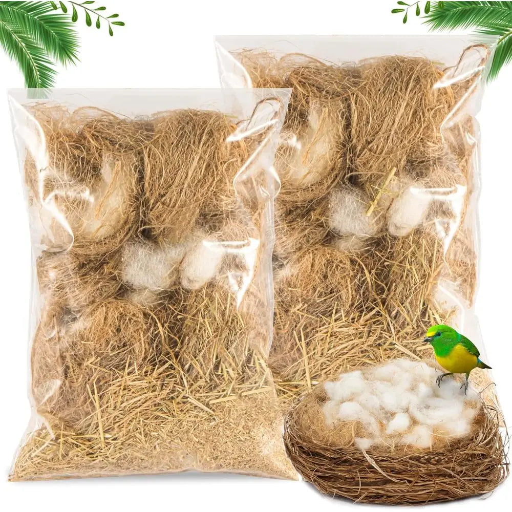 Two Pack Bird Nesting Material For Mixed Bird Nests