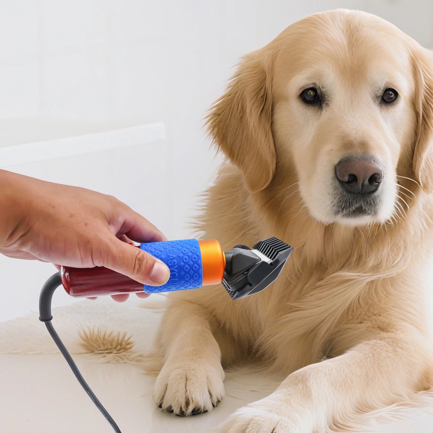 36W Professional Dog Clipper Cat Hair Trimmer Adjustable Comb Kit