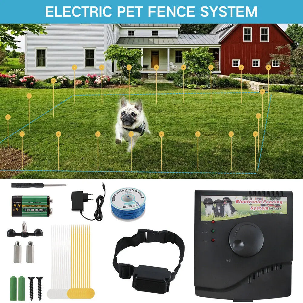 NONECN Electric Dog Fence System With Containment Shock Collar